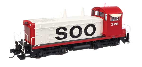 Walthers Mainline HO EMD SW1200 - Standard DC -- Soo Line #328