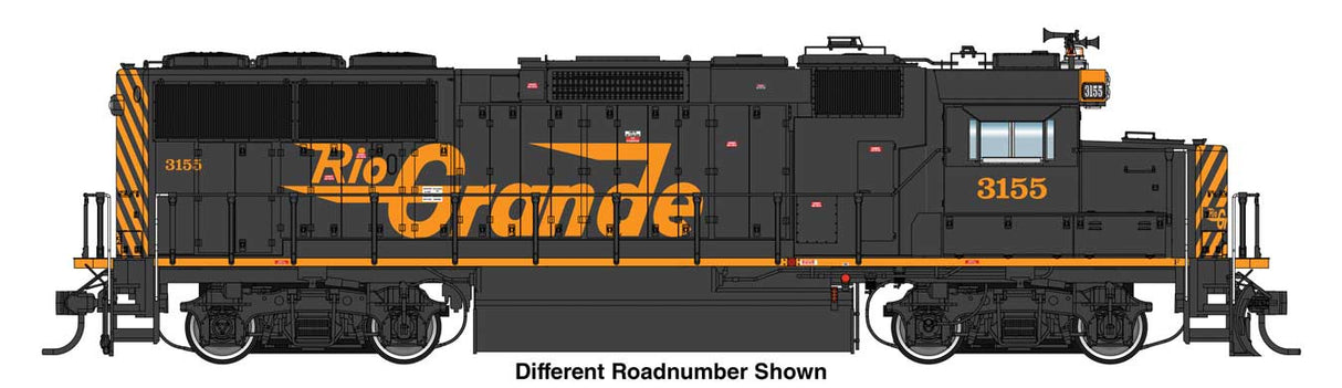 WalthersProto EMD GP60 - Standard DC -- Denver & Rio Grande Western(TM) #3155