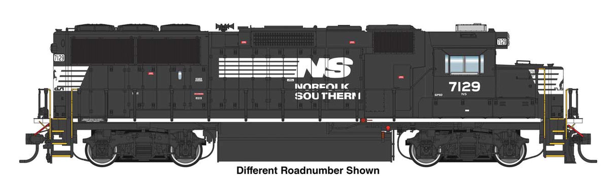 WalthersProto EMD GP60 - Standard DC -- Norfolk Southern #7124