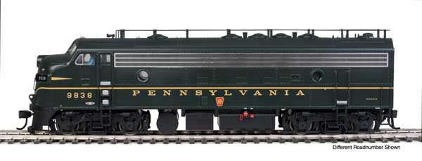WalthersProto EMD FP7 Standard DC -- Pennsylvania Railroad #9847A (Brunswick Green w/Keystone unit numbers)