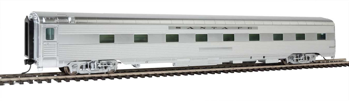 WalthersProto 85' Pullman-Standard Regal Series 4-4-2 Sleeper - Ready to Run -- Santa Fe (Real Metal Finish, Includes Decals) - 920-9607