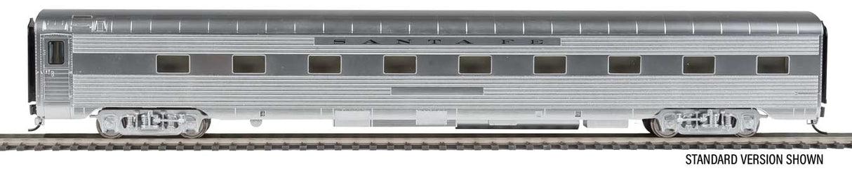 WalthersProto 85' Pullman-Standard Regal Series 4-4-2 Sleeper -- Santa Fe "Regal Gorge" (Real Metal Finish) - 920-9627