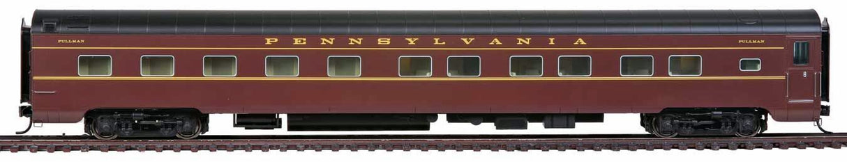 WalthersProto 85' Pullman-Standard 10-6 Sleeper Plan 4129 -- Pennsylvania Railroad PS106A Rapids Series w/Decals (Tuscan, black, Dulux) - 920-9703