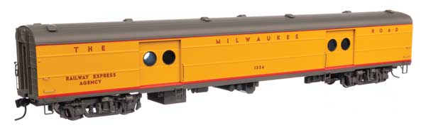 WalthersProto Holiday Season City of San Francisco Consist Expansion Set -- Deluxe Edition: MILW Express #1324, UP(R) Coach #5455, UP Imperial Rock