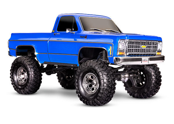 Traxxas 92056-4 TRX-4 Chevrolet K10 High Trail Edition - Blue - TRA92056-4-BLUE