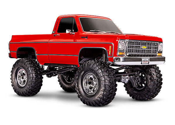 Traxxas 92056-4 TRX-4 Chevrolet K10 High Trail Edition - Red - TRA92056-4-RED