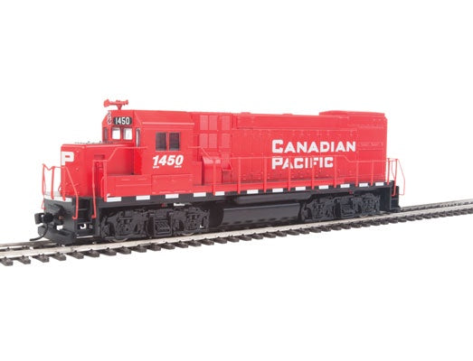Walthers Trainline HO, EMD GP15-1 - Standard DC -- Canadian Pacific (red, white) - 931-2501