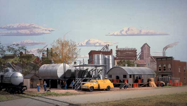 Walthers Cornerstone Interstate Fuel & Oil -- Kit - 933-3006