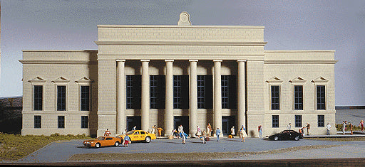 Walthers Cornerstone Union Station -- Kit - 19-3/4 x 8-1/4 x 7" 49.3 x 20.6 x 17.5cm - 933-3094
