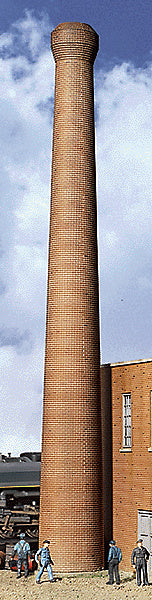 One-Piece Brick Smokestack -- pkg(2) - Assembled - 1-1/4 x 10-1/4" 3.2 x 25.7cm