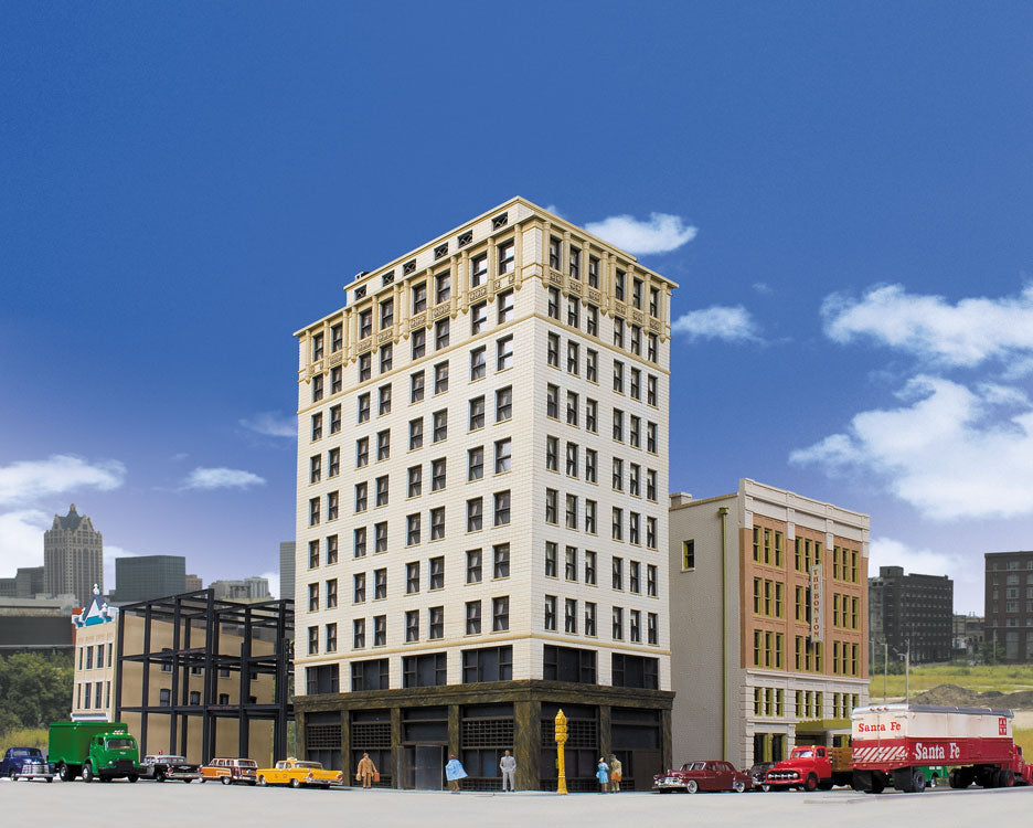 Walthers Cornerstone HO Ashmore Hotel -- Kit