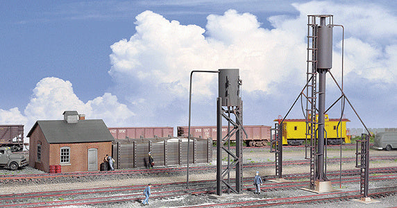 Walthers Cornerstone Sanding Tower & Drying House -- Kit - 933-3813