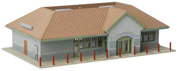 Modern Suburban Station -- Kit - 5-3/4 x 3-5/8 x 1-3/4" 14.6 x 9.2 x 4.4cm