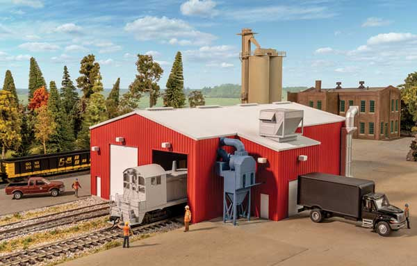 Walthers Cornerstone 3909 HO Railroad Paint Shop -- Kit