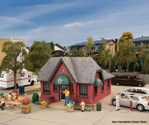 Walthers Cornerstone HO Coffee Shop -- Kit