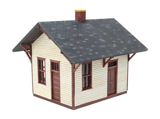 Walthers Cornerstone HO Flag Stop Station -- Kit