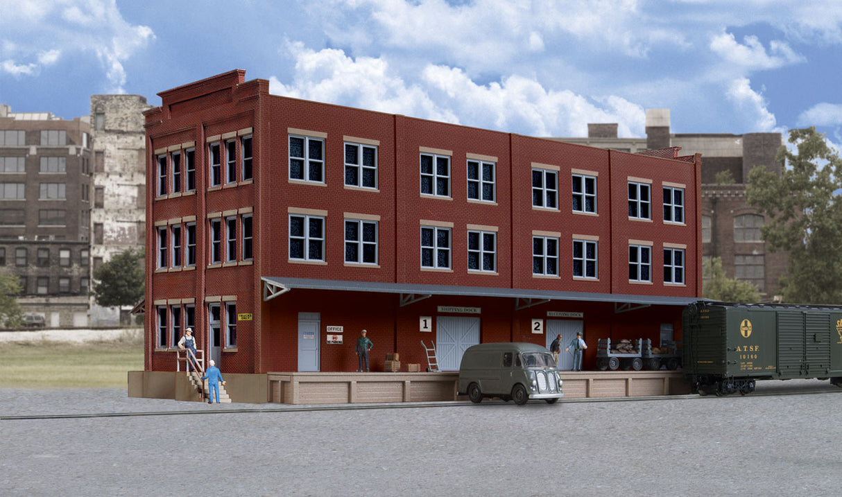 Walthers Cornerstone Trackside Post Office -- Kit - 933-4063