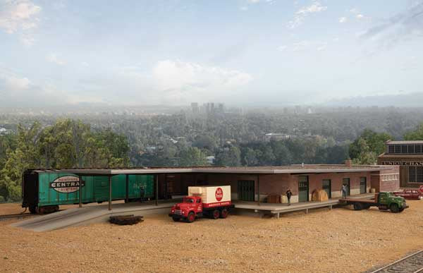 Walthers HO Mid-Century Modern Freight Station -- Kit