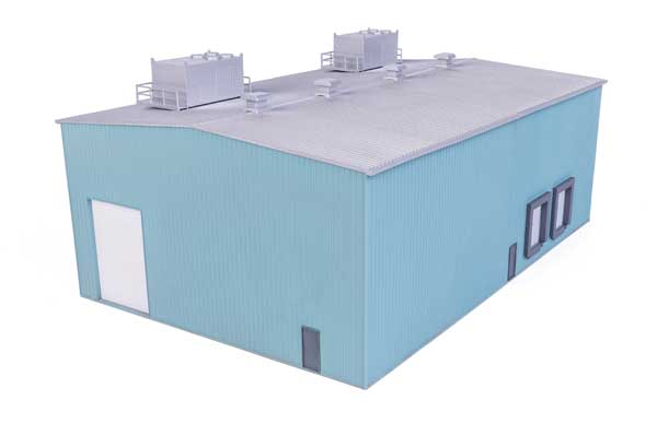 Walthers Cornerstone HO Transformer Factory -- Kit