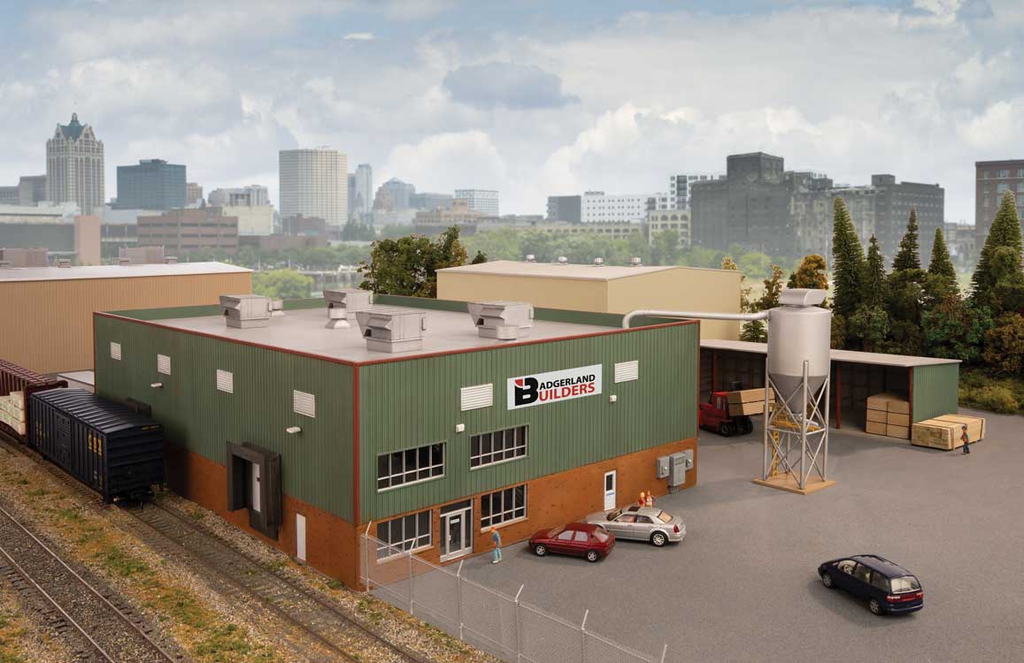 Walthers Cornerstone HO Modern Furniture Factory -- Kit