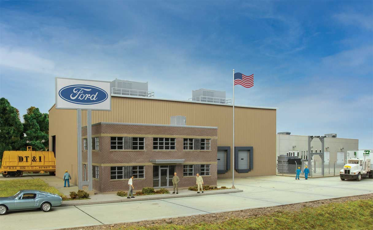 Walthers Cornerstone HO Ford(R) Stamping Plant -- Kit #933-4140