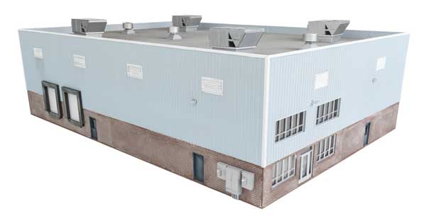 Walthers Cornerstone HO Plastic Pellet Plant -- Kit