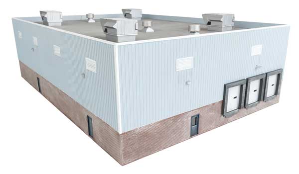 Walthers Cornerstone HO Plastic Pellet Plant -- Kit