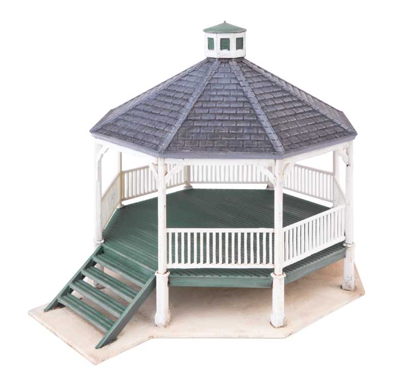 Walthers Cornerstone HO Park Gazebo -- Kit