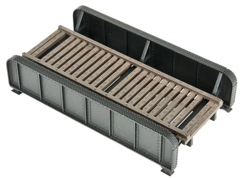 Walthers Cornerstone 30' Single-Track Railroad Through Girder Bridge -- Kit - 4-7/32 x 2-3/8 x 1" 10.7 x 6 x 2.5cm - 933-4500