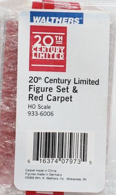 Walthers Cornerstone 20TH CENTURY LTD FIGURE SET - 933-6006