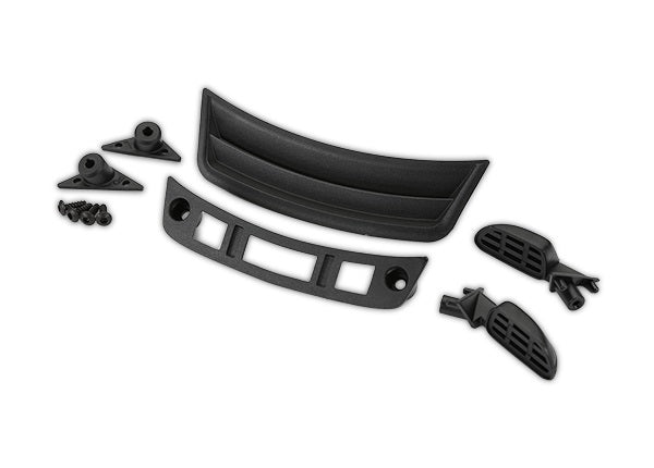 Traxxas 9343 Mirrors, side (left & right)/ Mounts (left & right)/ hood vent/ Mount/ 2.6x8mm BCS (4) - TRA9343