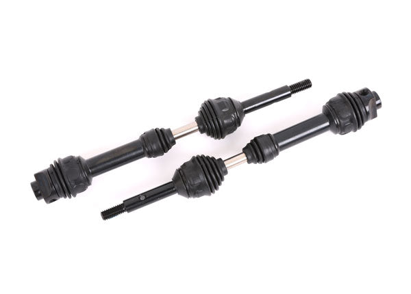 Traxxas 9450R Driveshafts, Rear, steel-spline constant-velocity (Complete assembly) (2)