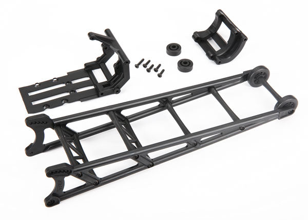 Traxxas 9460 Wheelie bar, black (assembled)/ Wheelie Bar Mount - TRA9460