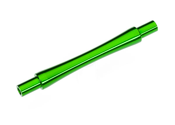 Traxxas 9463G Axle, Wheelie bar, 6061-T6 aluminum (green-anodized) (1)/ 3x12 BCS (with threadlock) (2) - TRA9463G