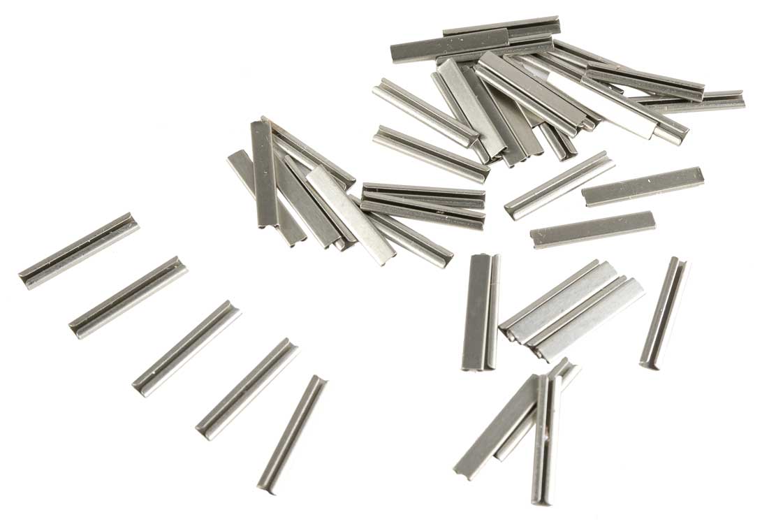 WalthersTrack HO Code 70 Nickel-Silver Rail Joiners pkg(48)