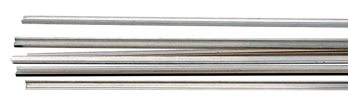 WalthersTrack HO Code 83 Nickel Silver Rail pkg(17) -- Each section - 36" 0.9m long; 51' 15.5m total length - 948-83000