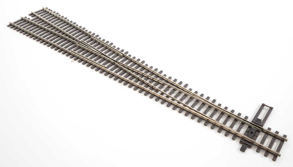 WalthersTrack HO Code 83 Nickel Silver DCC-Friendly #8 Turnout -- Right Hand - 948-83020