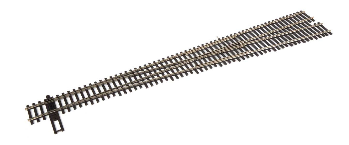 WalthersTrack HO Code 83 Nickel Silver DCC-Friendly #10 Turnout -- Right Hand - 948-83022