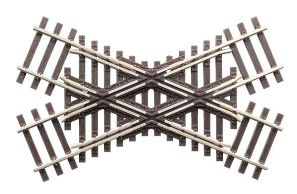 WalthersTrack HO Code 83 45 Degree Crossing