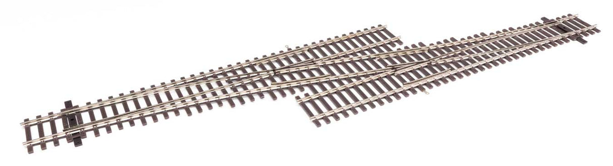WalthersTrack HO Code 83 Nickel Silver DCC Friendly Number 5 Single Crossover Turnout -- Right Hand