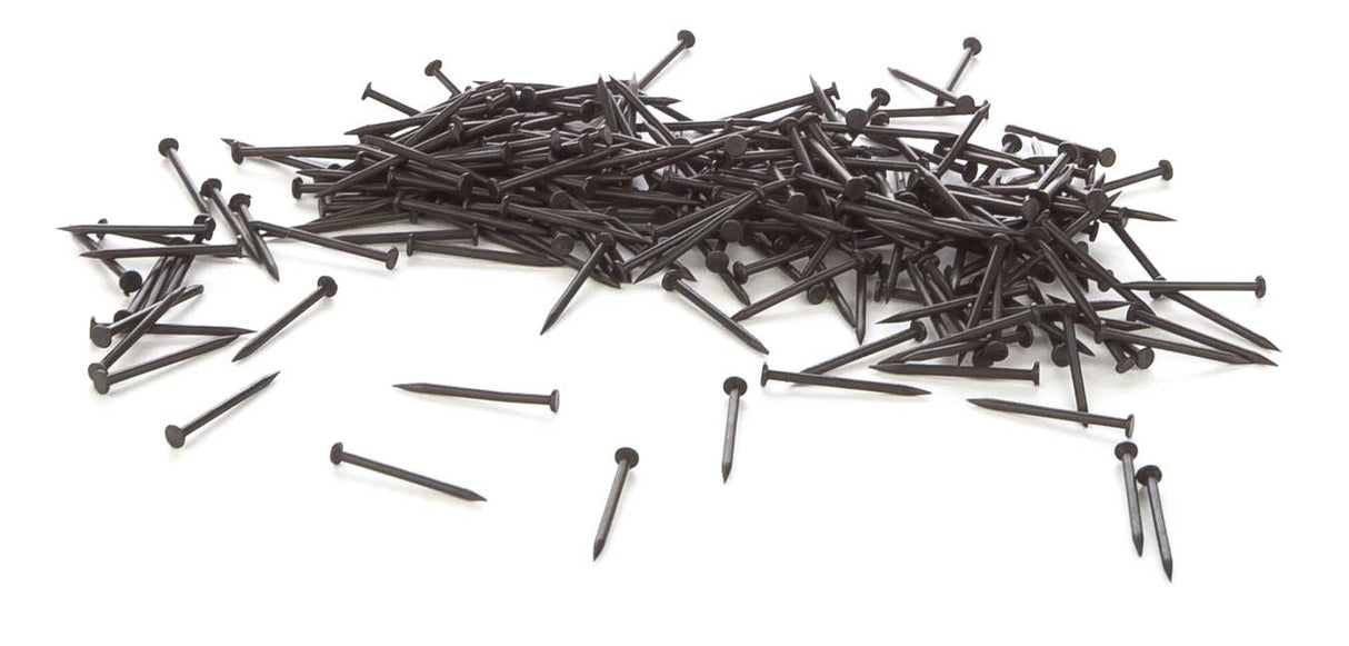 WalthersTrack HO Blackened Track Nails - Approximately pkg(300) - 0.7oz 20g -- Fits Code 83 & Code 100 - 948-83106