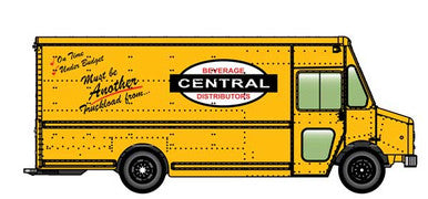 Walthers SceneMaster Morgan Olson(R) Route Star Van -- Central Beverage Distributors