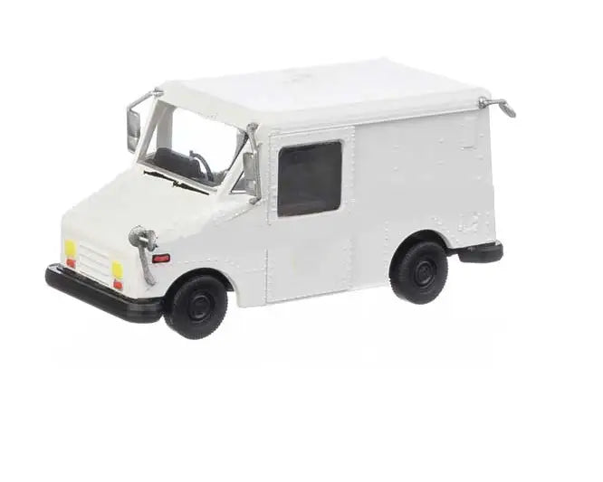 Long Life Vehicle (LLV) Mail Truck -- White, Unlettered