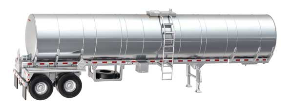 Walthers SceneMaster HO Food Grade Tank Trailer - Assembled -- Painted, Unlettered