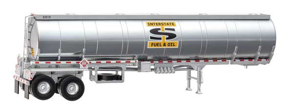 Walthers SceneMaster HO Petroleum Tank Trailer - Assembled -- Interstate Fuel & Oil