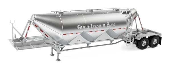 Walthers SceneMaster HO Dry Bulk Semi Trailer - Assembled - Transload Facility -- Glacier Sands