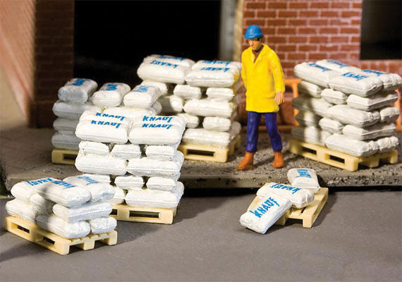 Walthers SceneMaster Bags of Sand, Grain & Cement pkg(40) - 949-4130