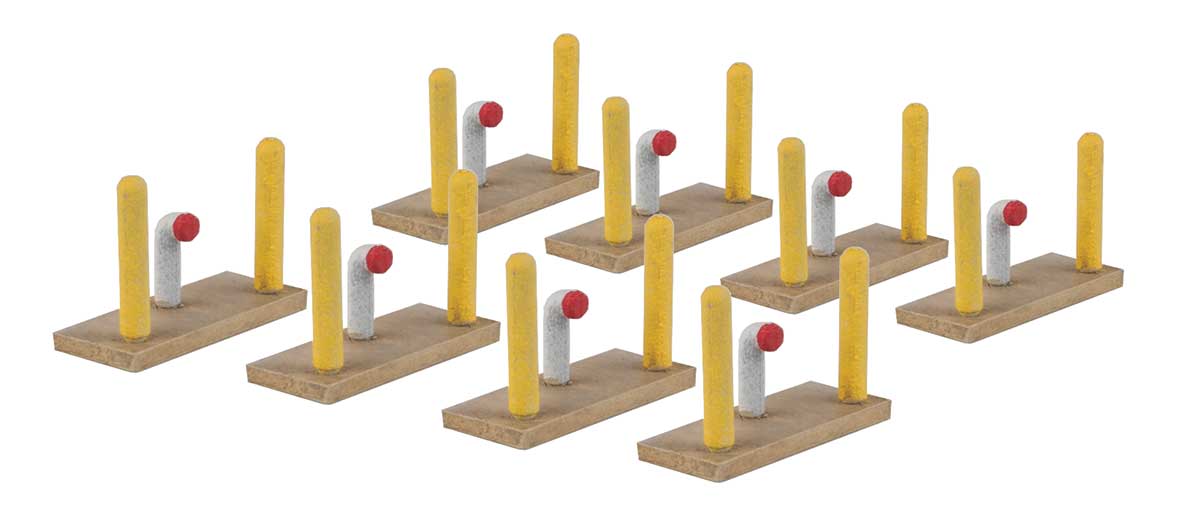 Walthers SceneMaster Dry Hydrant / Standpipe pkg(8) -- Kit - 949-4187