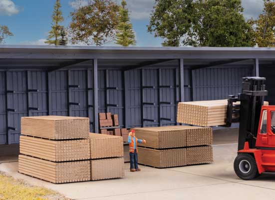 Walthers SceneMaster HO Lumber Load Kit
