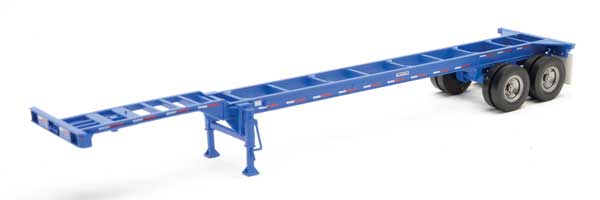 40' Container Chassis (2-Pack) -- Blue